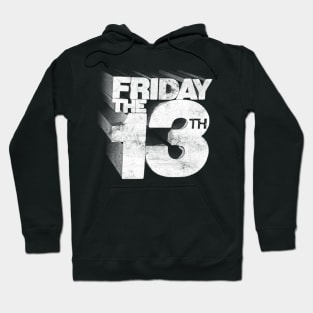 Friday the 13th  ---- Vintage Horror Aesthetic Hoodie